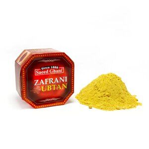 Zafrani Ubtan Powder 100g Herbal Organic Saffron Turmeric Orange Peel Scrub